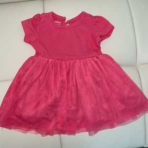 BABY GIRL PINK DRESS -SIZE 12 months